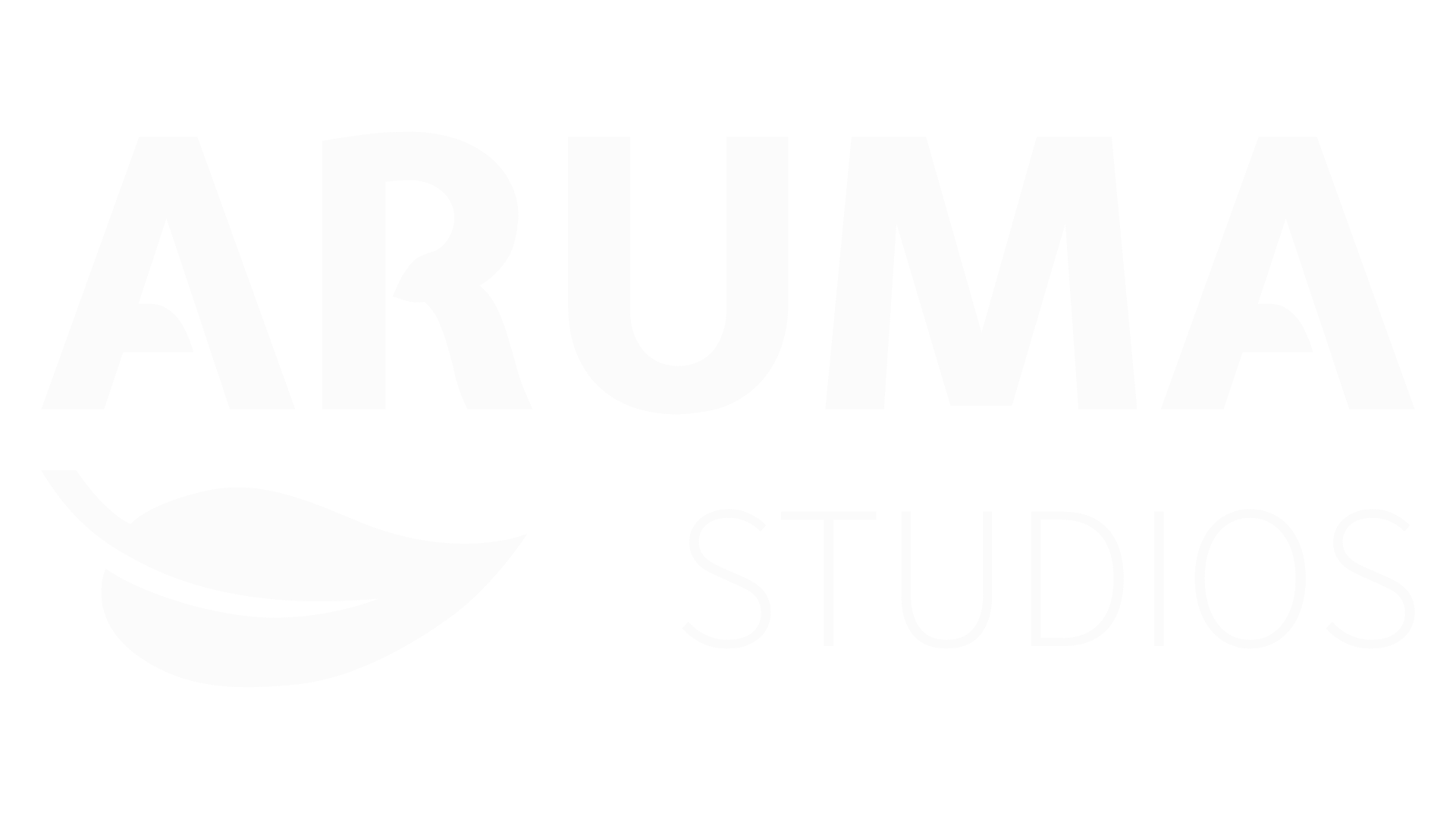 Aruma Studios white logo. Aruma Studios white logo.
